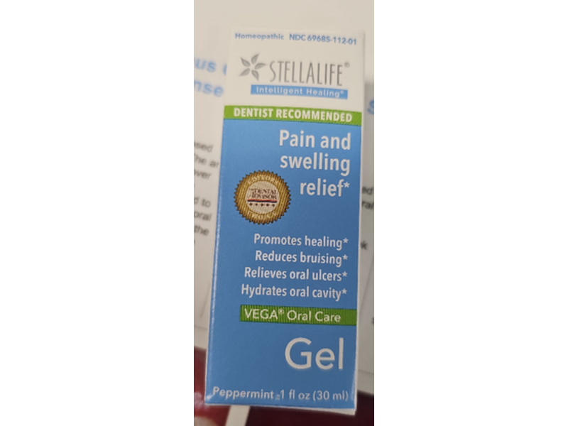 Stellalife Pain & Swelling Relief Gel, Peppermint, 1 fl oz/30 mL