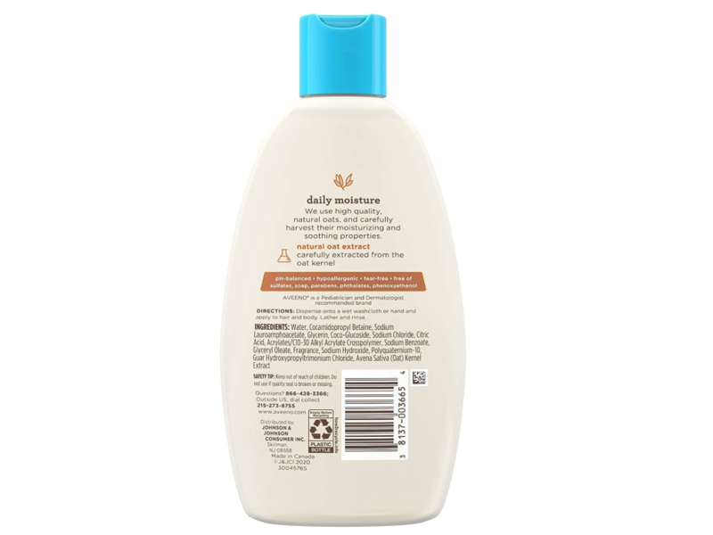 Aveeno Baby Wash & Shampoo, Natural Oat Extract, 8 fl oz/236 mL