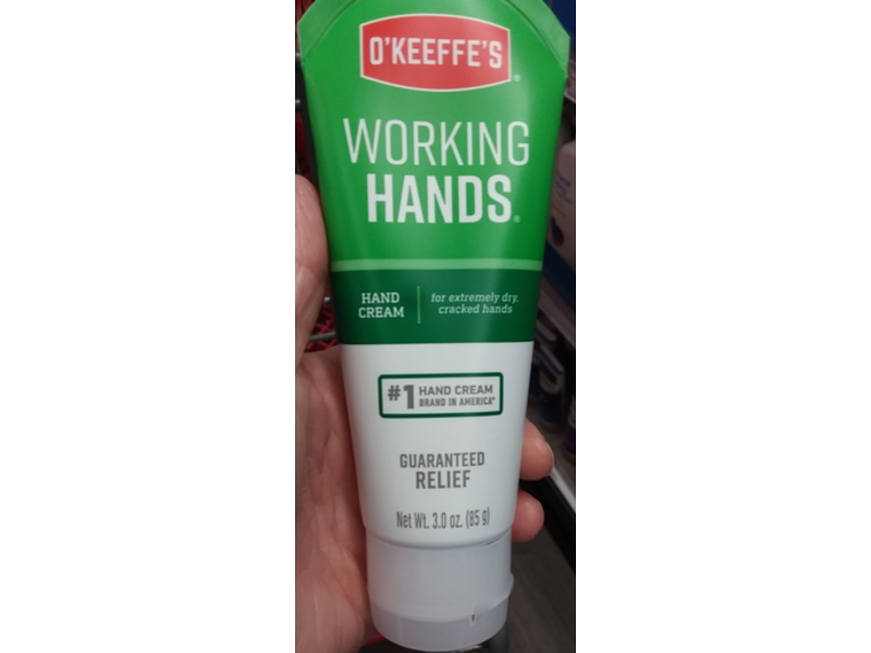 O'keeffe's Working Hands Hand Cream, 3 oz/85 g