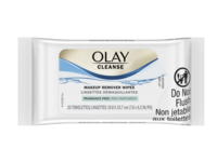 Olay Cleanse Makeup Remover Wipes, Fragrance-Free, 25 count - thumbnail 1