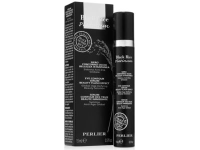 Perlier Black Rice Platinum Flash-Effect Eye Serum, 0.5 fl oz/15 mL