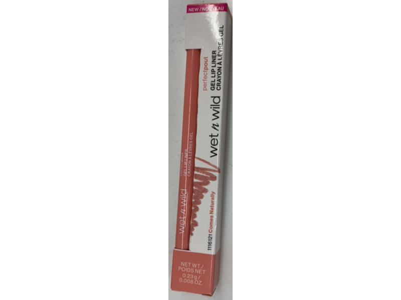 Wet n Wild Perfect Pout Gel Lip Liner, Comes Naurally, 0.008 oz/0.23 g