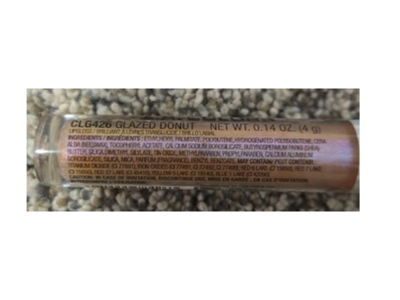 L.A. Colors Holographic Iridescent Lipgloss, Glazed Donut CLG426, 0.14 oz/4 g