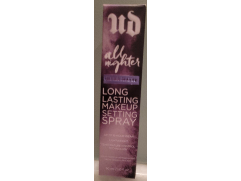 Urban Decay All Nighter Ultra Matte Long Lasting Makeup Setting Spray, 1 fl oz/30 mL