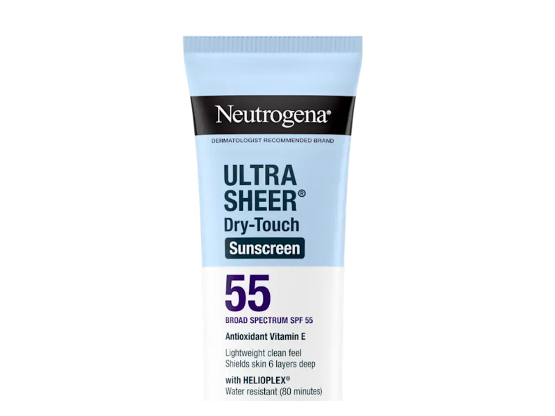 Neutrogena Ultra Sheer Dry-Touch Sunblock Sunscreen, SPF 55, 1 oz/29 mL