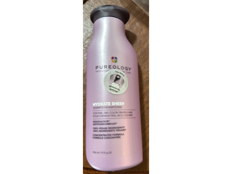 Pureology Hydrate Sheer Shampoo, 9 fl oz/266 mL