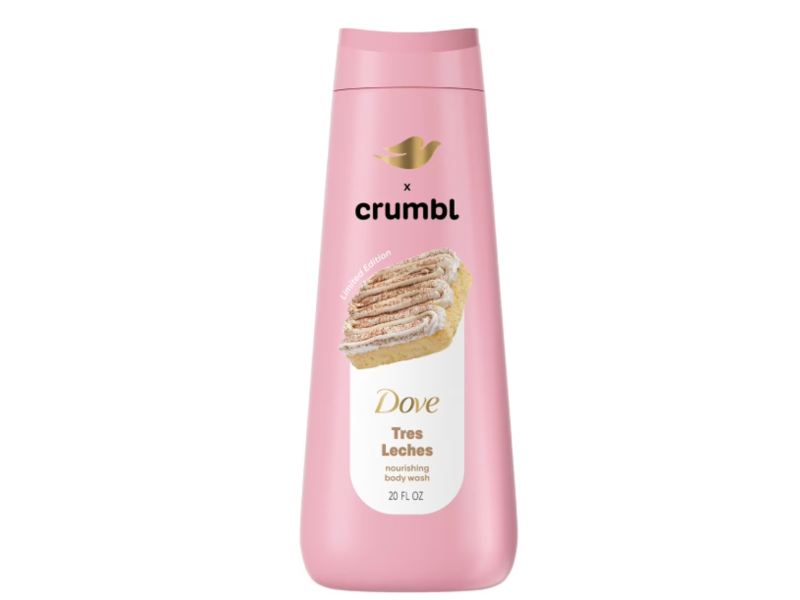 Dove Crumbl Nourishing Body Wash, Tres Leches, 20 fl oz