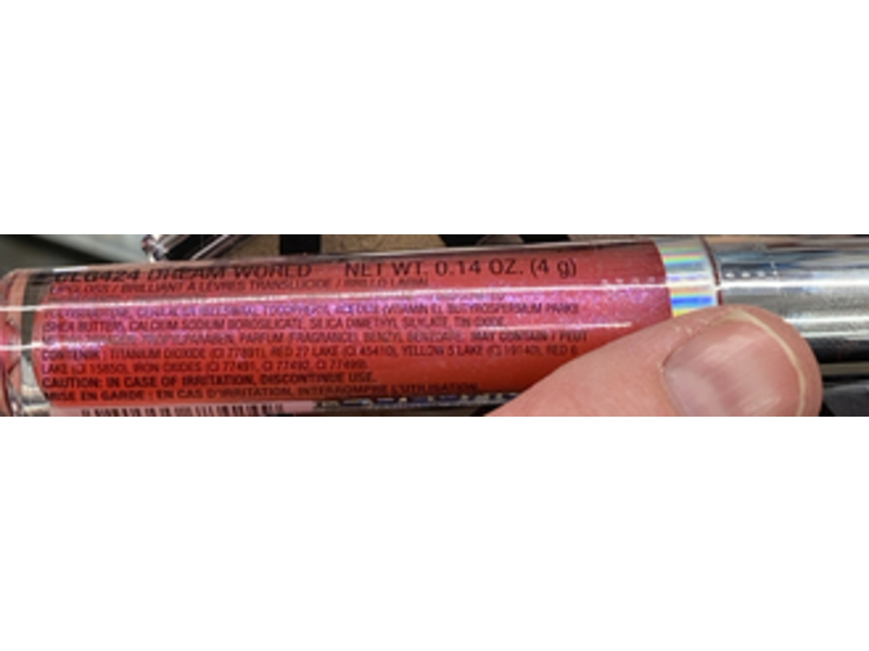 L.A Colors Holographic Iridescent Lipgloss, CLG424 Dream World, 0.14 oz/4 g