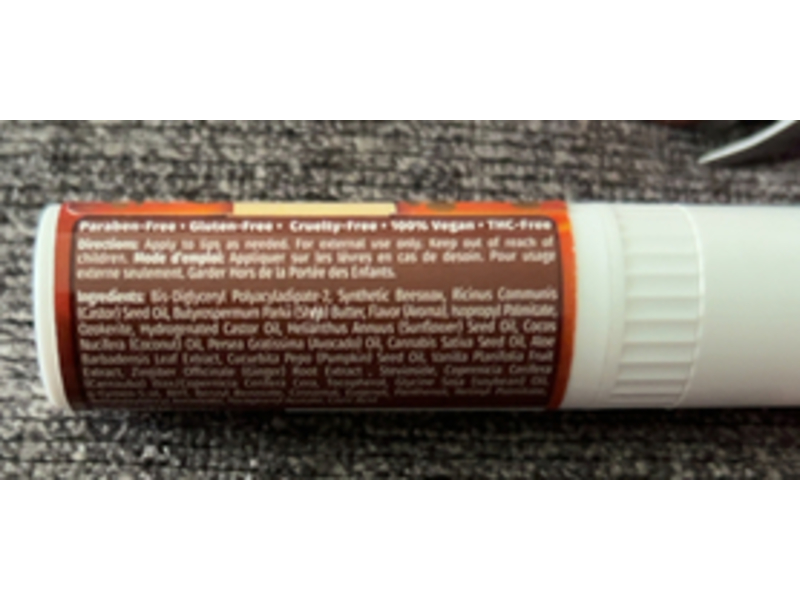 Hempz Herbal Lip Balm, Pumpkin Spice & Vanilla Chai, 0.25 oz/7 g