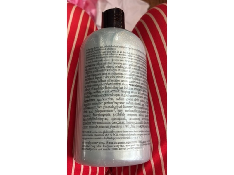 Philosophy Hydrating Shower Gel , Snow Angel, 16 fl oz/480 mL