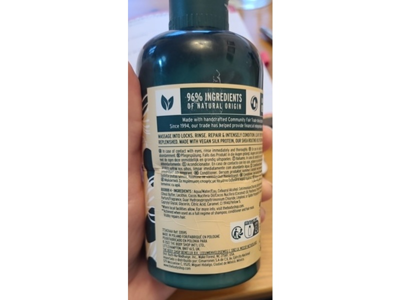 The Body Shop Conditioner, Shea, 8.4 fl oz/250 mL