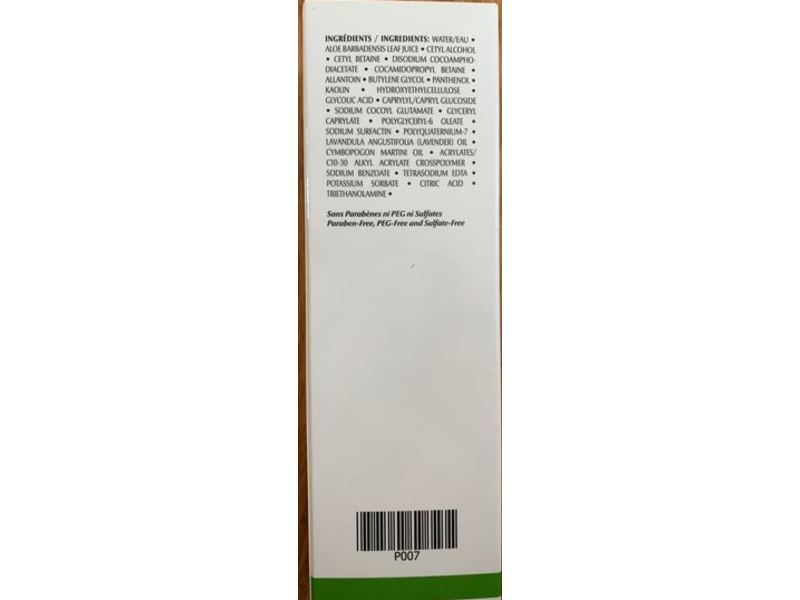 Pro-Derm Nettoyant Doux Gentle Cleanser, Aloe Vera, 250 mL