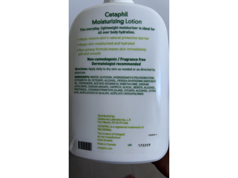 Cetaphil Moisturizing Lotion, 20 fl oz/591mL