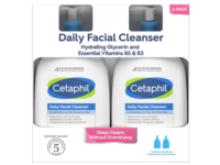 Cetaphil Daily Facial Cleanser, Combination To Oil, Sensitive Skin, 20 fl oz/591 mL, 2 Pack - Image 2