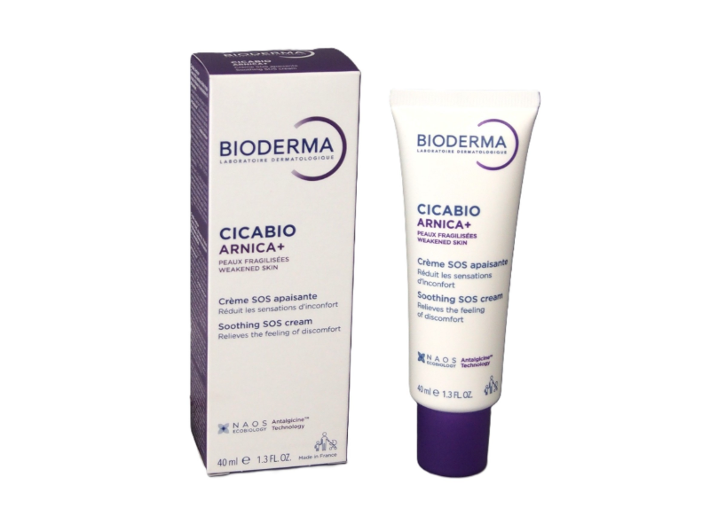 Bioderma Cicabio Arnica+ Soothing SOS Cream, 1.3 fl oz/40 mL
