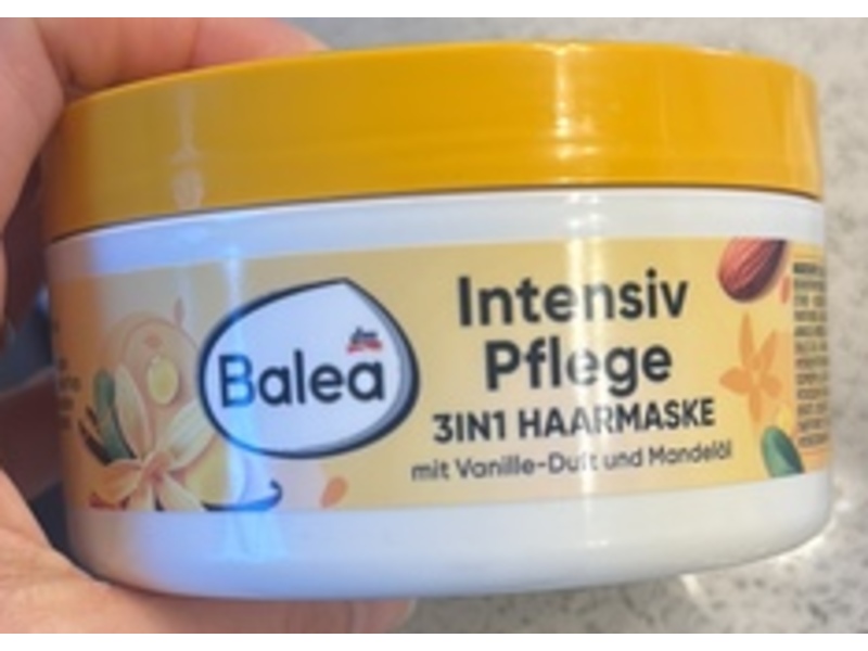 dm Balea 3-in-1 Intensive Care Hair Mask, Vanilla & Almond, 300 mL
