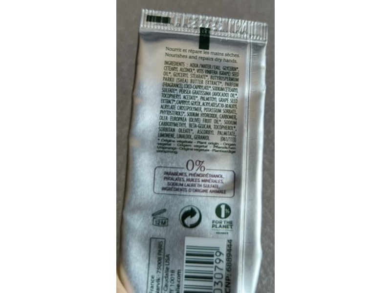 Caudalie Hand And Nail Cream, 1 fl oz/30 mL