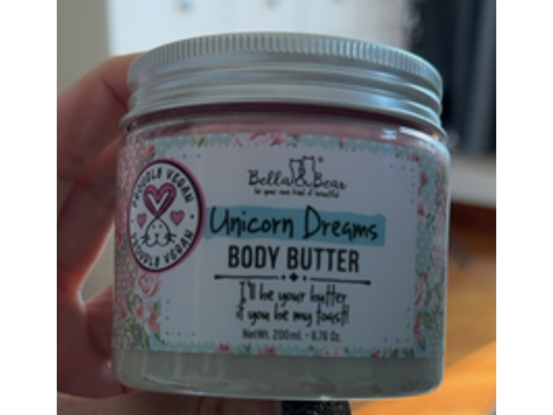 Bella & Bear Unicorn Dreams Body Butter, 6.76 oz/200 mL