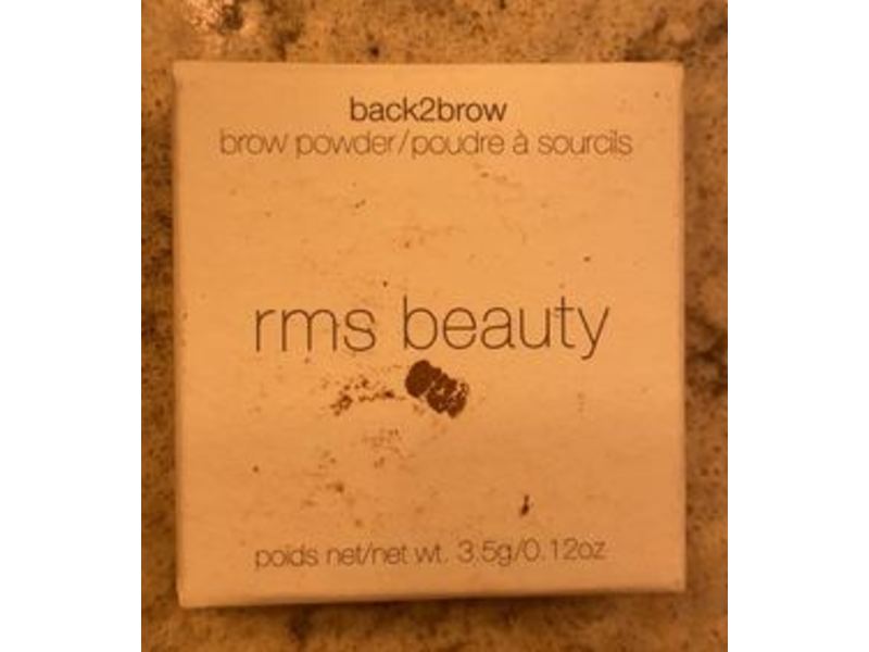 RMS Beauty Back 2 Brow Eyebrow Powder, Light, 0.12 oz/3.5 g