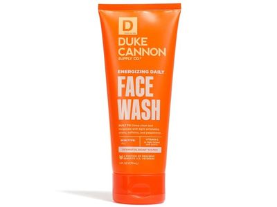 Duke Cannon Supply Co. Energizing Daily Face Wash, Vitamin C, 6 fl oz/177 mL
