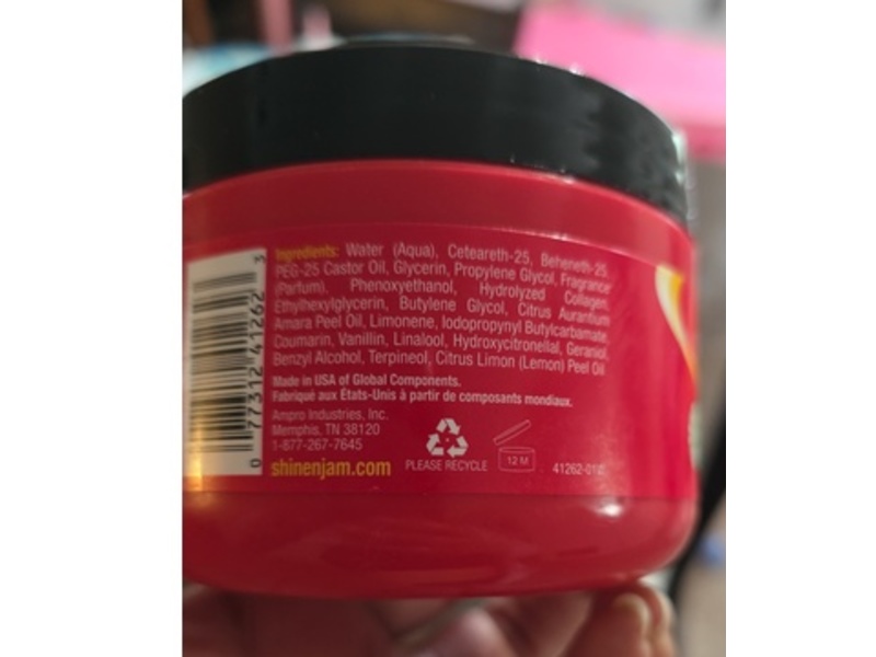 Shine 'n Jam Magic Fingers Pro Braid Gel, 8 oz/227 g