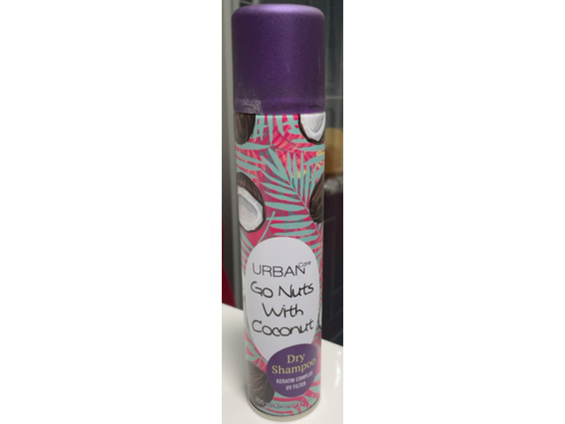 Urban Care Go Nuts Dry Shampoo, Coconut, 6.78 fl oz/200 mL