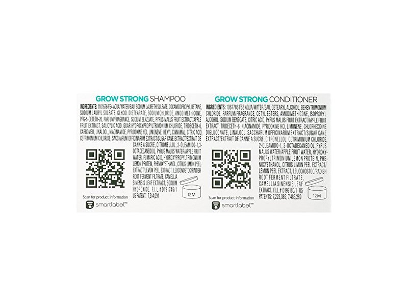 Garnier Fructis Grow Strong Shampoo & Conditioner Kit, 12.5 fl oz 370 ml