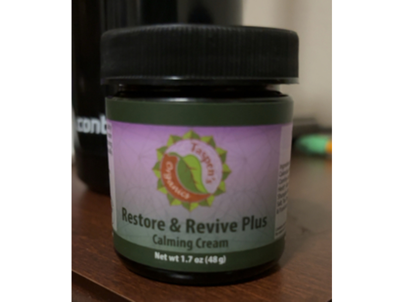 Taspen's Organics Restore & Revive Plus Calming Cream, 1.7 oz/48 g