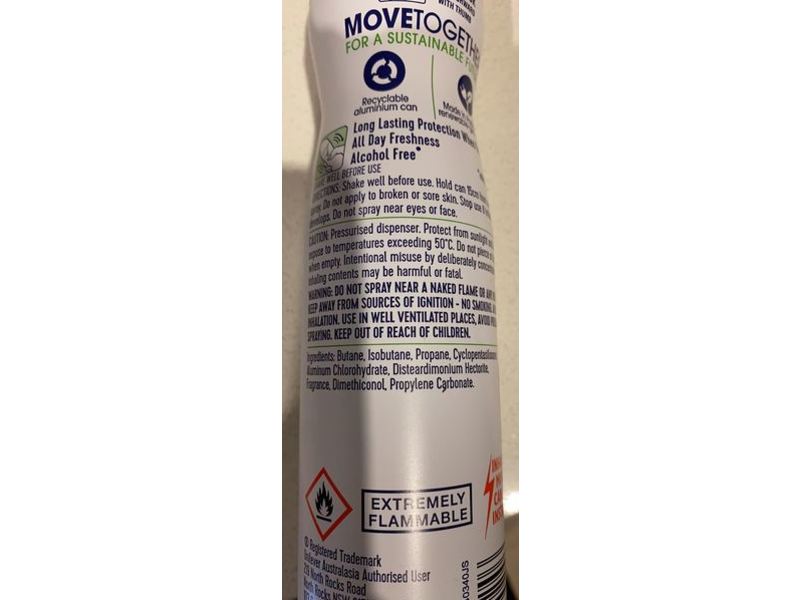 Rexona AntiPerspirant Deodorant, Hypoallergenic, 250 mL