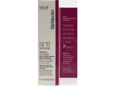 StriVectin Anti-Wrinkle Wrinkle Recode Line Transforming Melting Serum, 0.25 fl oz/7 mL
