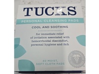 Tucks Cool And Soothing Personal Cleansing Pads, 40 Count - thumbnail 2