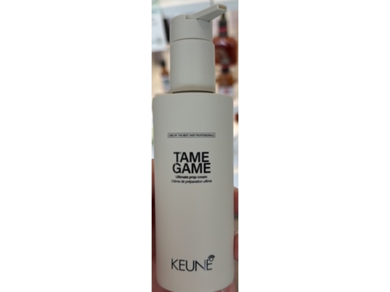 Keune Tame Game Ultimate Prep Cream, 6.8 fl oz/200 mL