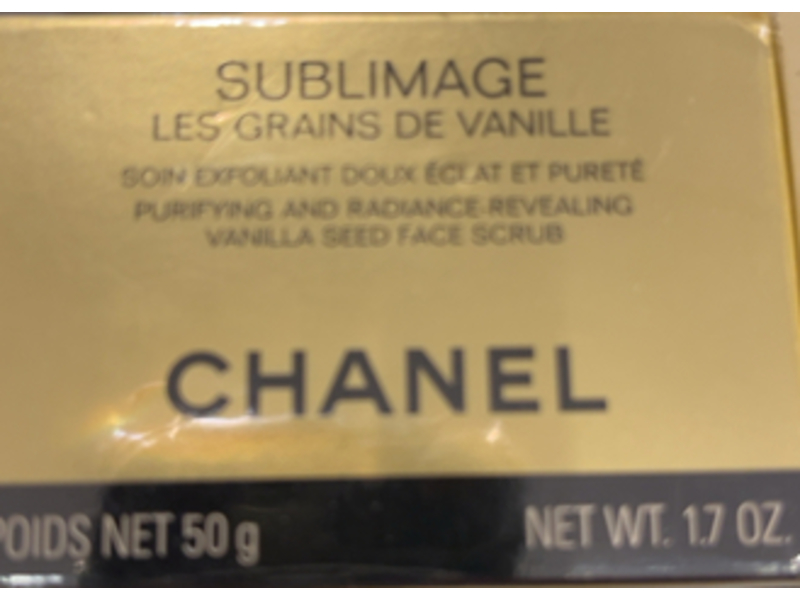 Chanel Sublimage Les Grains De Vanille Seed Face Scrub, 1.7 oz/50 g