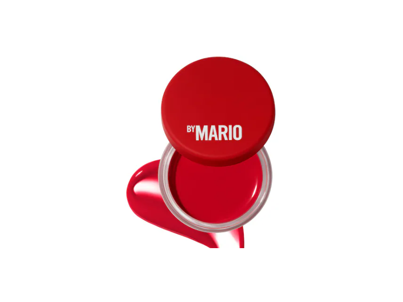 Makeup By Mario Jelly Jar Lip & Cheek Balm, Cherry Pie, 0.19 oz/5.5 g