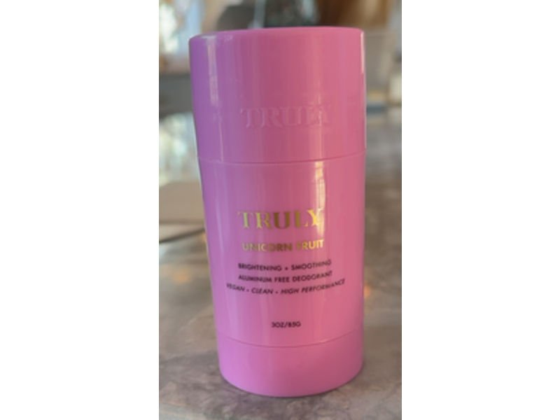 Truly Unicorn Fruit Brightening + Smoothing Deodorant, 3 oz/85 g