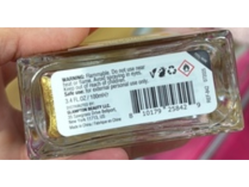 Glampton Shimmer Fragrance Mist, Vanilla Sun Musk, 3.4 fl oz/100 mL