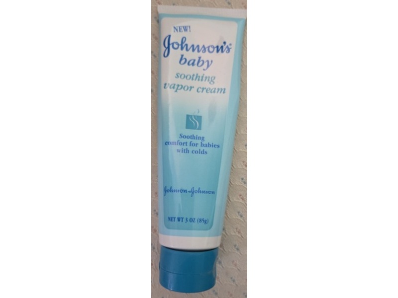 Johnson's Baby Soothing Vapor Cream, 3 oz/85 g