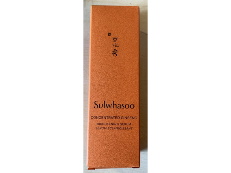 Sulwhasoo Concentrated Ginseng Brightening Serum, 30 mL