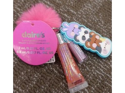Claire's Guava Flavored Lip Gloss Duo, Ombre A, Ombre B