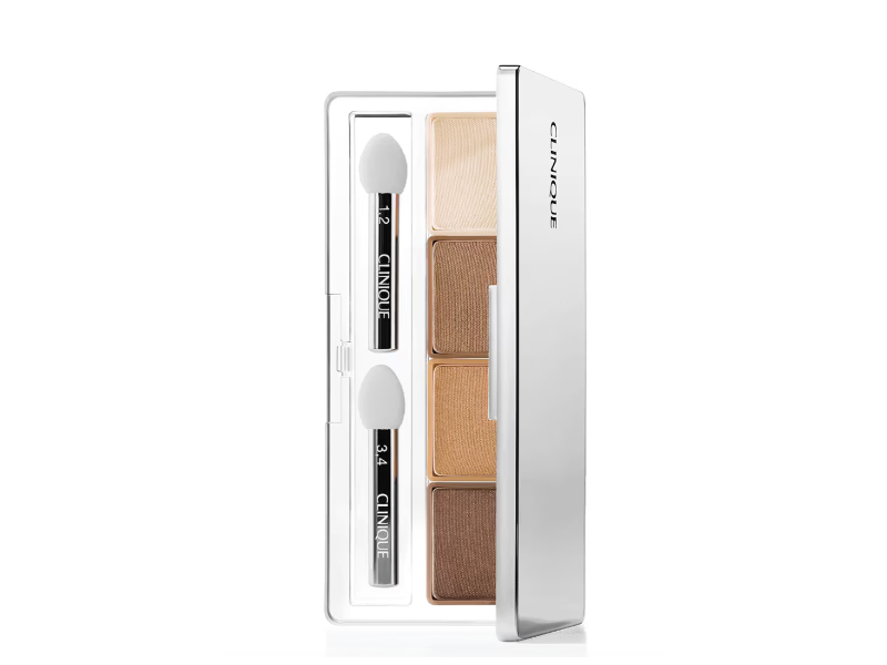 Clinique All About Shadow Quad, 01 Teddy Bear, 0.16 oz/4.8 g