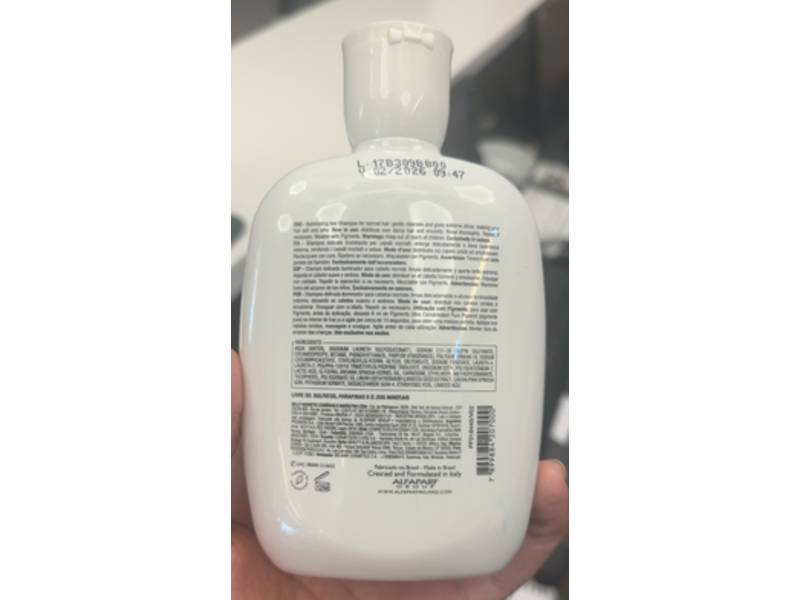 Alfaparf Milano Semi Di Lino Shampoo, 8.45 fl oz/250 mL