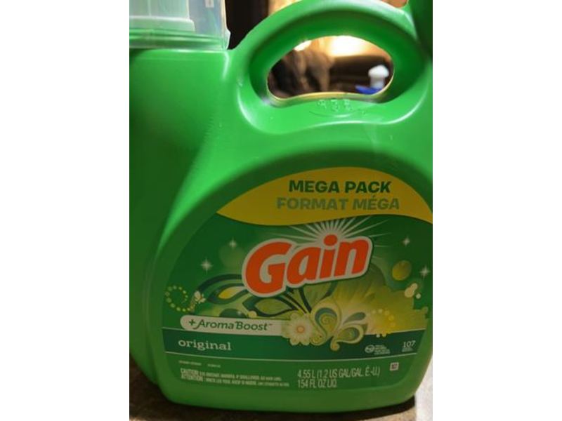 Gain Aroma Boost, Laundry Detergent, Original, 107 Loads, 154 fl oz/4.55 L