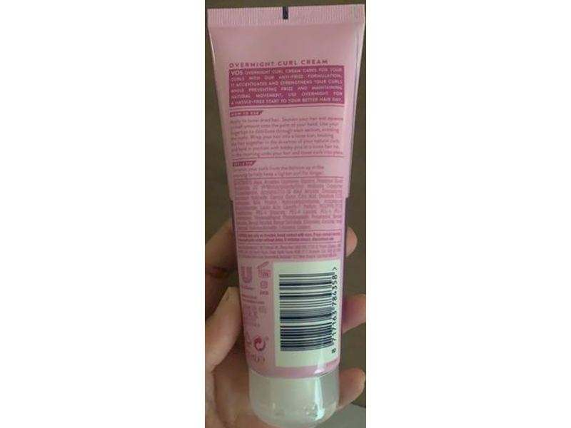 Vo5 Overnight Curl Cream, 125 mL