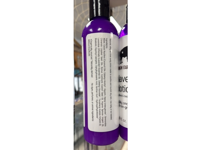 Bison Star Naturals Hand & Body Lotion, Lavender, 2 fl oz