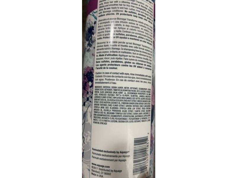 Biomega Silk Shampoo, Sulfate Free 32 fl oz/964 mL