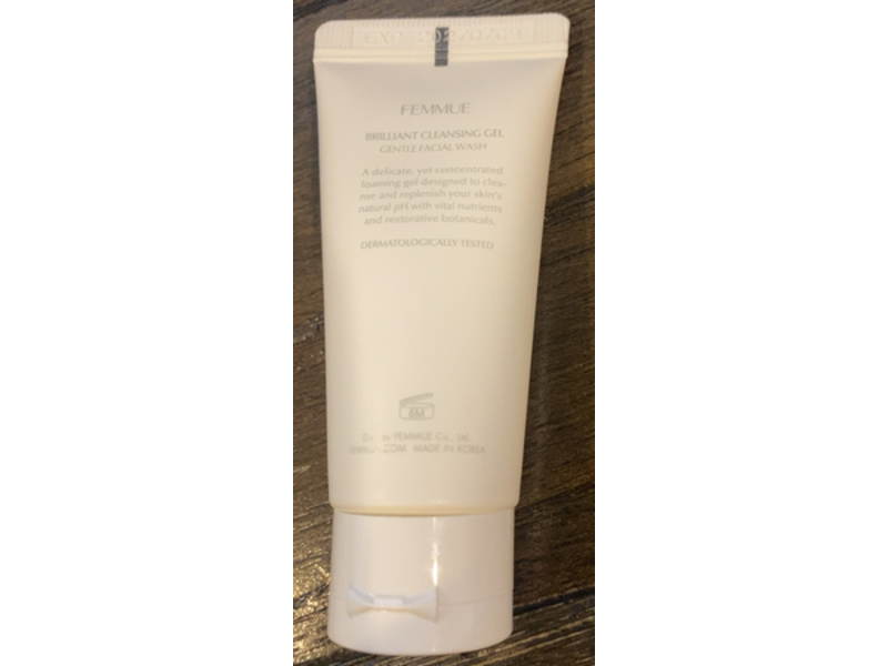 Femmue Brilliant Cleansing Gel, 0.50 fl oz/15 mL