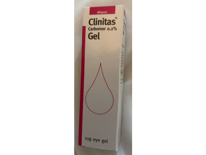 Altacor Clinitas Carbomer Eye Gel 0.2%, 10 g