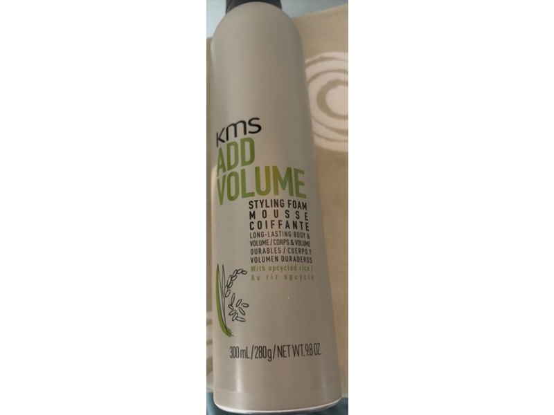 Kms Add Volume Styling Foam, 9.8 oz/300 mL