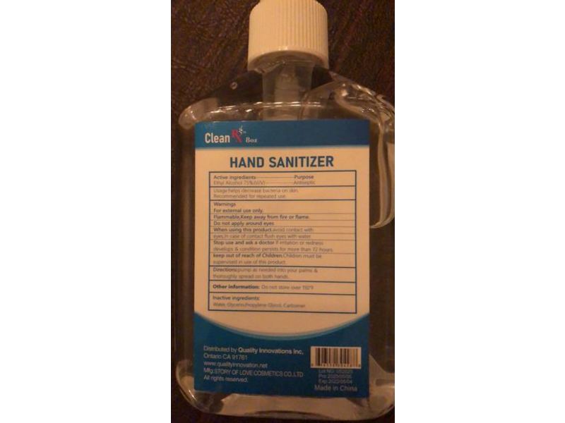 Clean Rx Hand Sanitizer, 8 fl oz / 240 ml