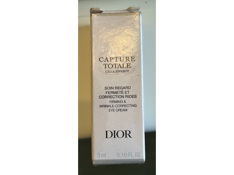 Dior Capture Totale Cell Energy Wrinkle -Correcting Eye Cream, 0.10 fl oz/3 mL
